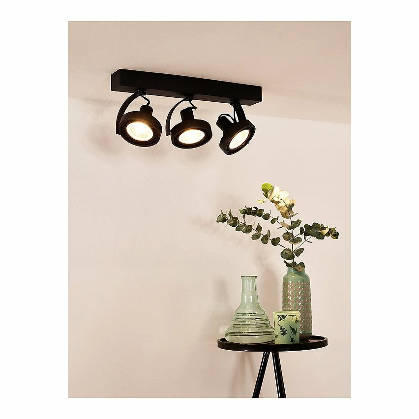 Le moins cher 🔥 Lampea Spot plafond 3 lampes orientables LED dimmable Dori ✔️