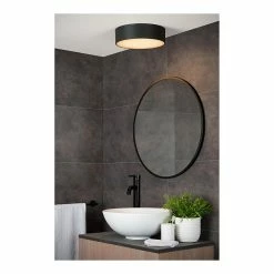 Sortie đ Lampea Plafonnier salle de bain rond LED Roxa â