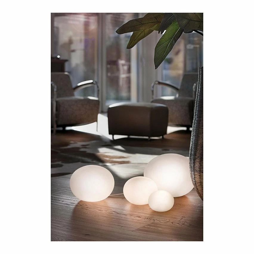 Offres ⌛ Deladeco Lampe à poser ovale design 23 cm Sakura ✨ – Image 2