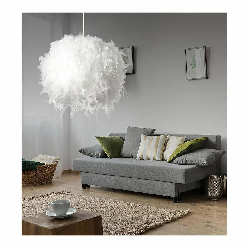 Meilleure affaire ❤️ Lampea Suspension design pour salon 120 cm Arméria ⌛ – Image 4