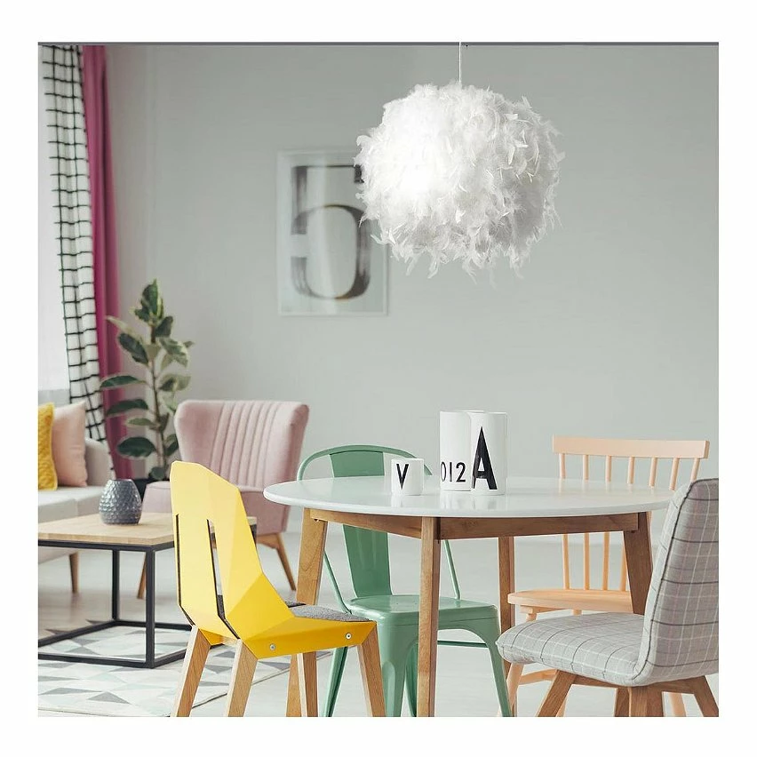 Meilleure affaire ❤️ Lampea Suspension design pour salon 120 cm Arméria ⌛ – Image 6