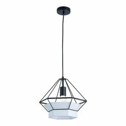 Meilleure affaire 🧨 Lampea Suspension industrielle pour salon 135 cm Nenuphar 👍