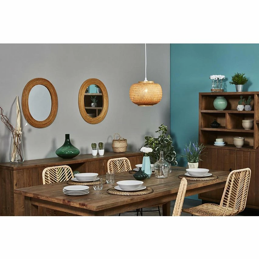 Meilleure vente đ Vivabita Suspension design bambou pour salon 120 cm Lolite đ â Image 2