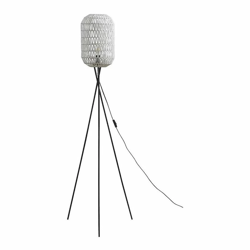 Meilleure affaire đ Vivabita Lampadaire design aspect rotin pour salon 150 cm Topaze đ„ â Image 2