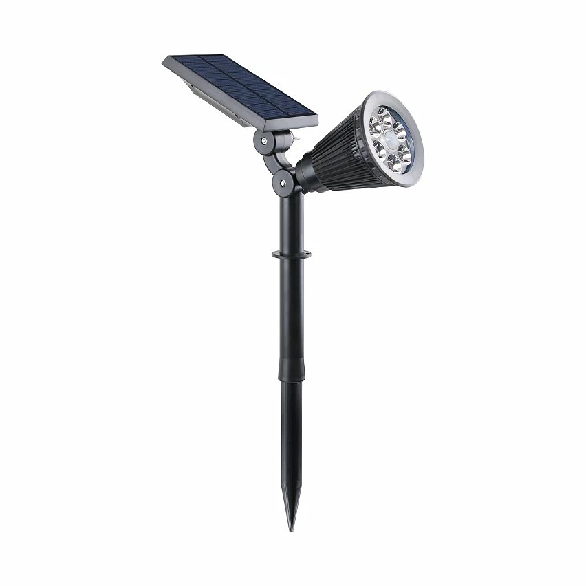 Grosses soldes ❤️ Lumisky Spot solaire 2 en 1 avec détecteur SPIKY SENSOR Noir Plastique 100LM ❤️ – Image 5