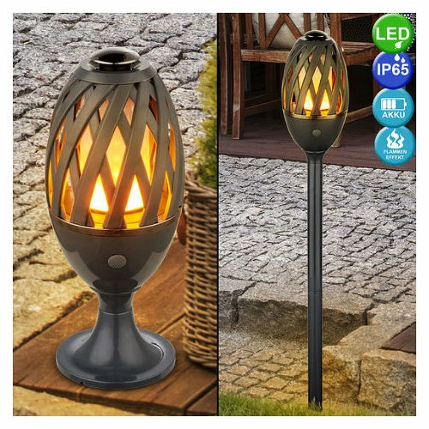 Budget đ Magneticland Lampe-torche LED de jardin avec effet flamme BOMBALIGHT đ„ â Image 2