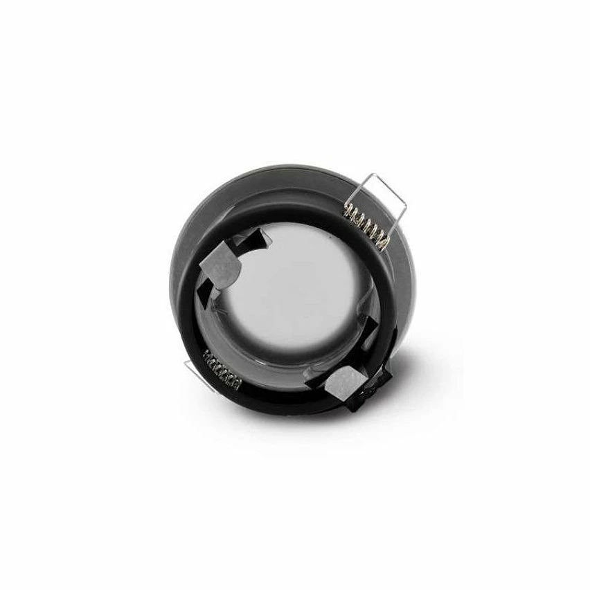 Nouveau ❤️ Miidex Support de Spot Étanche Fixe IP65 Rond Blanc 82mm 🤩 – Image 2