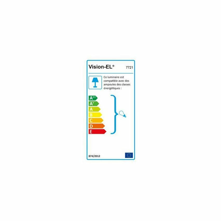 Nouveau ❤️ Miidex Support de Spot Étanche Fixe IP65 Rond Blanc 82mm 🤩 – Image 3