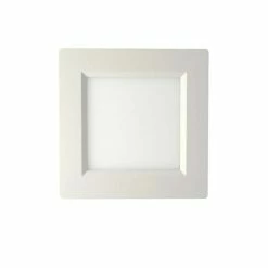 Nouveau 👍 Miidex Plafonnier LED 150x150mm 10W blanc équivalent 100W - Blanc Chaud 3000K ⭐