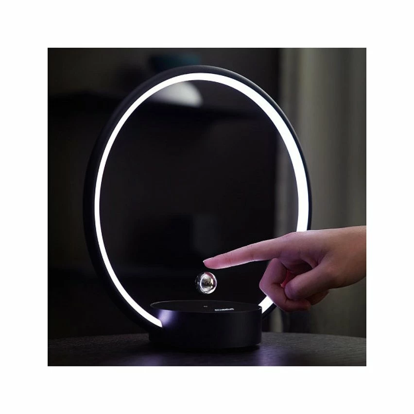 Coupon 🎉 Magneticland Lampe à lévitation Design CIRCLO noire 💯 – Image 2