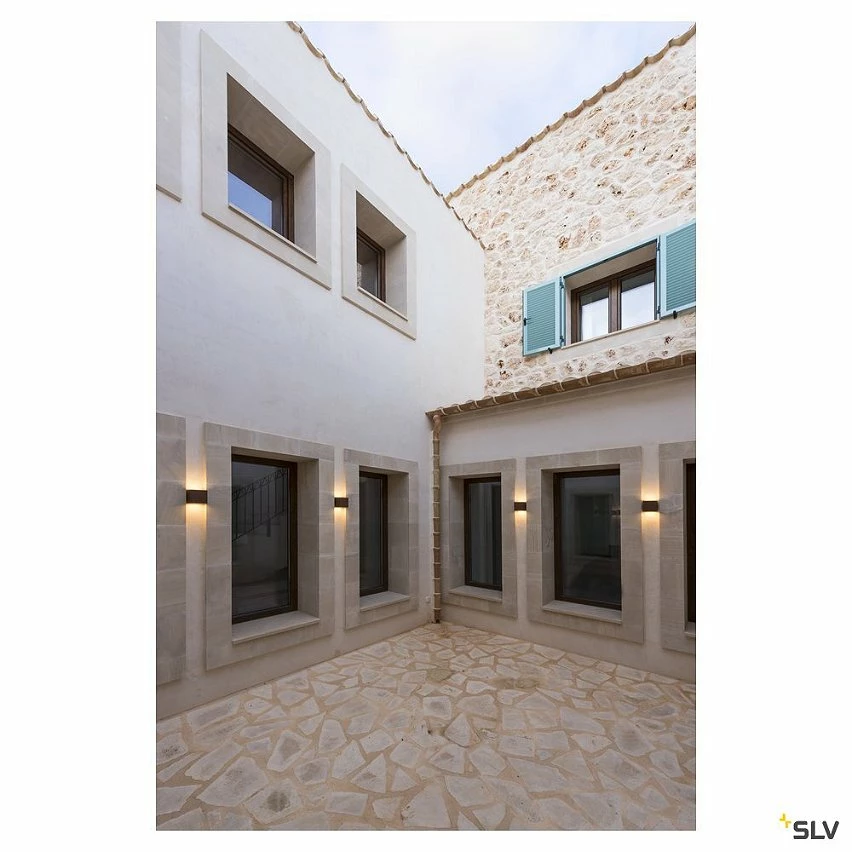 Bon marchĂ© đ Applique extĂ©rieure SLV SITRA CUB, rouille, GX53/TCR-TSE, 2x 9W max, IP44 đ â Image 4