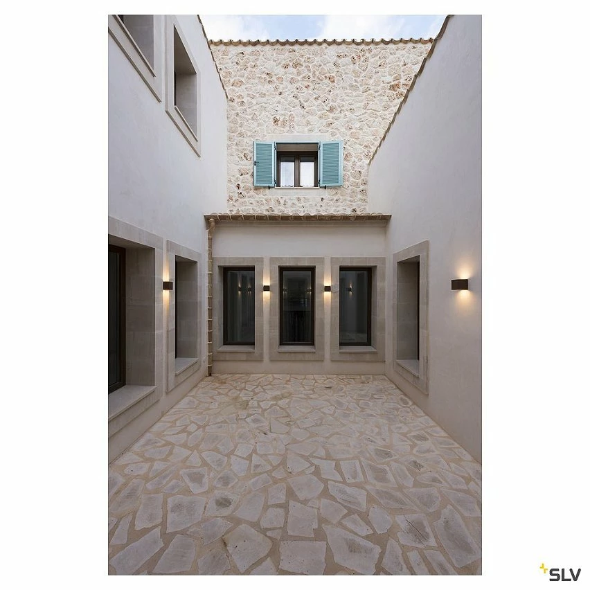 Bon marchĂ© đ Applique extĂ©rieure SLV SITRA CUB, rouille, GX53/TCR-TSE, 2x 9W max, IP44 đ â Image 5