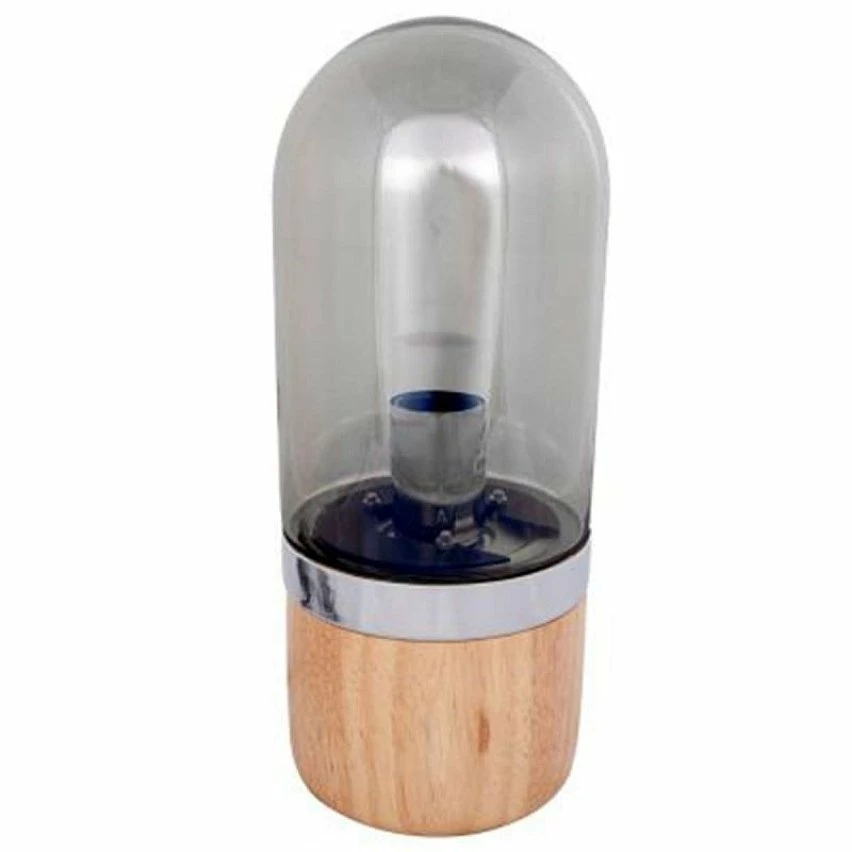 Vente flash đ Paris prix Lampe Ă Poser Design "Ganro" 33cm Gris đ€©