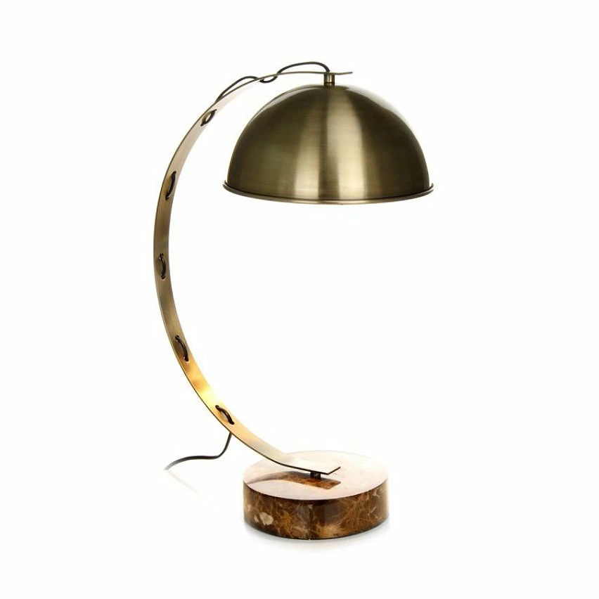 Offres 🥰 Paris prix Lampe à Poser en Marbre "Plutos" 57cm Or ⭐ – Image 4