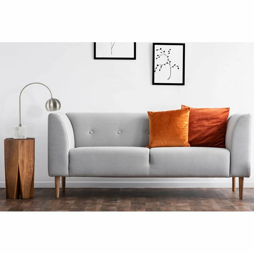 Coupon ⌛ Paris prix Lampe à Poser en Marbre "Bella" 58cm Argent & Blanc ⌛ – Image 2