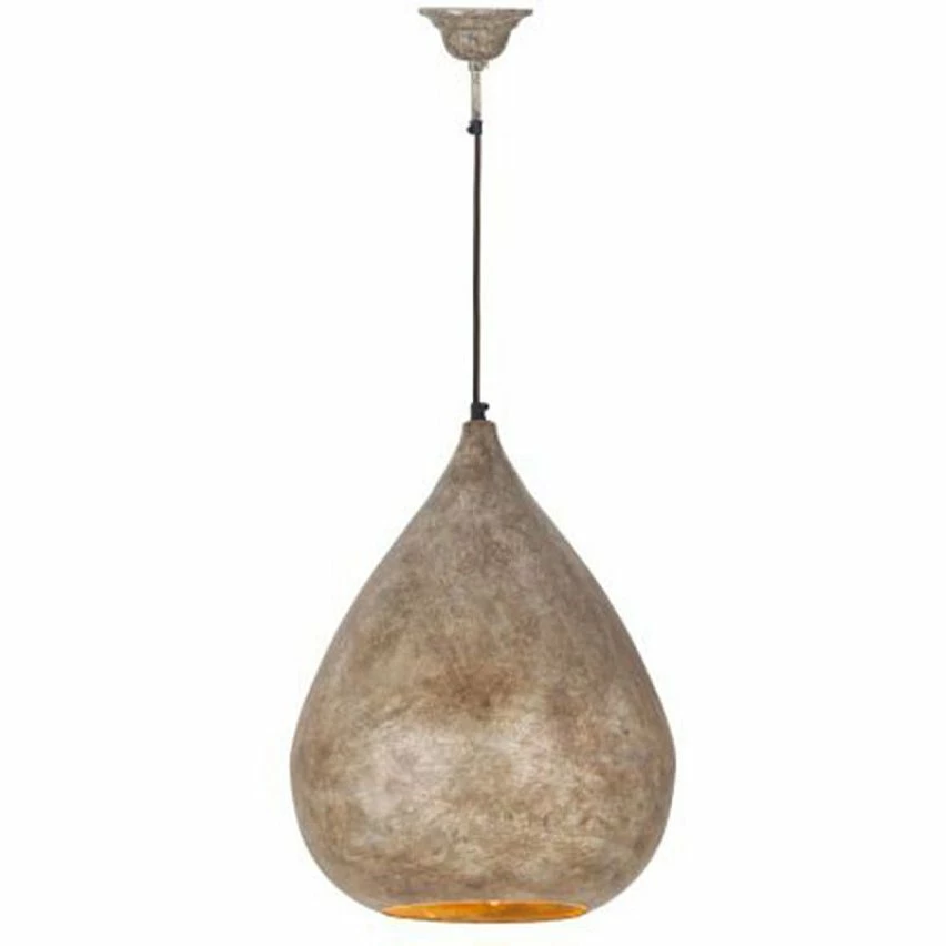 Meilleure vente 🧨 Paris prix Lampe Suspension Design "Loft Style" 44cm Champagne 🔥
