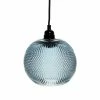Meilleur prix 🥰 Paris prix Lampe Suspension en Verre "Proxima" 21cm Bleu 👍