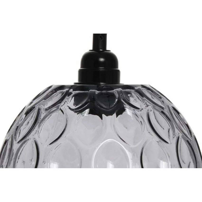 Grosses soldes đ Paris prix Lampe Suspension DĂ©co "Corona" 27cm Gris đ â Image 3