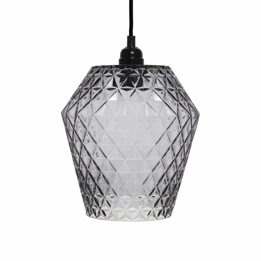Promo ❤️ Paris prix Lampe Suspension Déco "Lumi" 27cm Gris 🎉