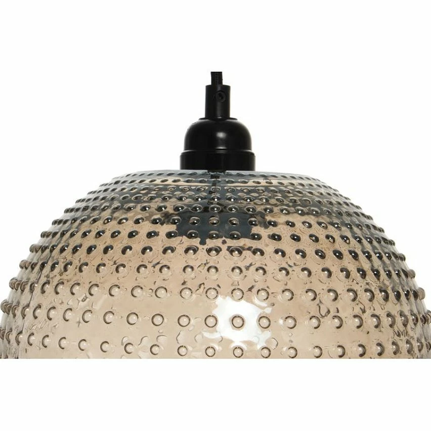 Tout neuf ❤️ Paris prix Lampe Suspension en Verre "Saturne" 23cm Marron 🔔 – Image 3
