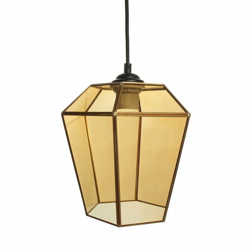 Acheter 💯 Paris prix Lampe Suspension Déco "Terias" 26cm Orange ✔️