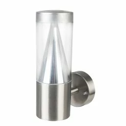 Bon marché 💯 I-Watts Outdoor Lighting Applique murale Inox 15 LED ⌛