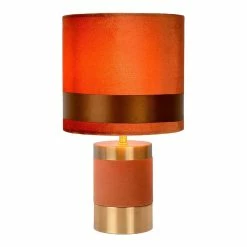 Vente flash 🎁 Lampea Lampe de table vintage Ø 18 cm 1xE14 Steff 💯