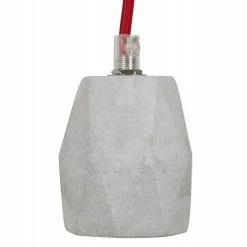 De gros 🛒 Paris prix Douille pour Lampe Suspension "Bruut" 150cm Gris 💯