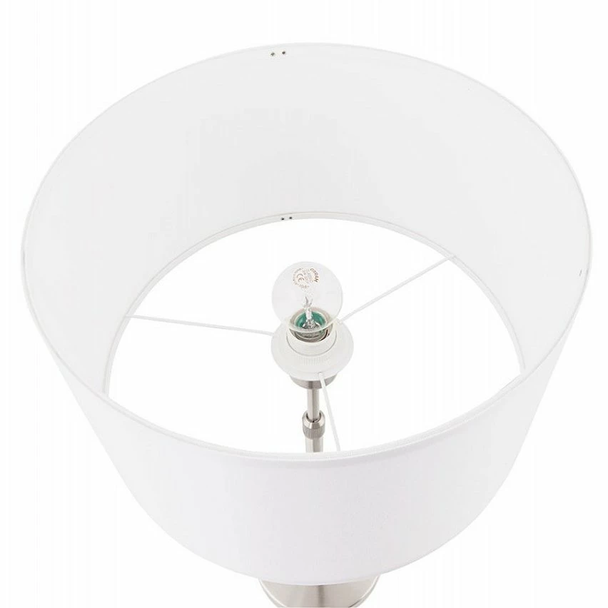 Promo 💯 Paris prix Lampe à Poser "Aytos" 75cm Blanc 👍 – Image 6