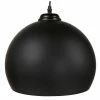 Promo 🛒 Paris prix Lampe Suspension Boule Design "Degla" 30cm Noir ⌛