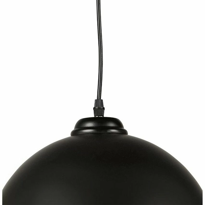 Promo đ Paris prix Lampe Suspension Boule Design "Degla" 30cm Noir â â Image 4
