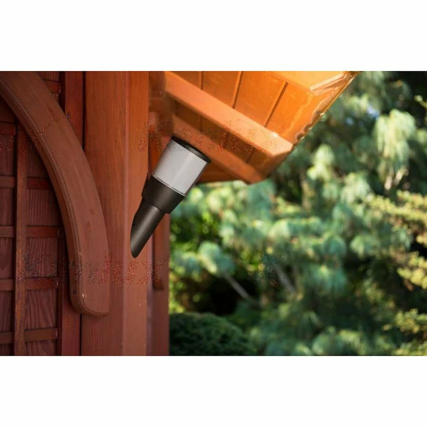 Meilleure affaire 💯 Kanlux Potelet à fixer au sol pour 1 ampoule E27 étanche IP44 Noir ✨ – Image 2