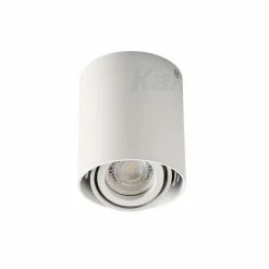 Meilleur prix 😍 Kanlux Plafonnier saillie rond pour 1 ampoule GU10 Blanc mat 👏