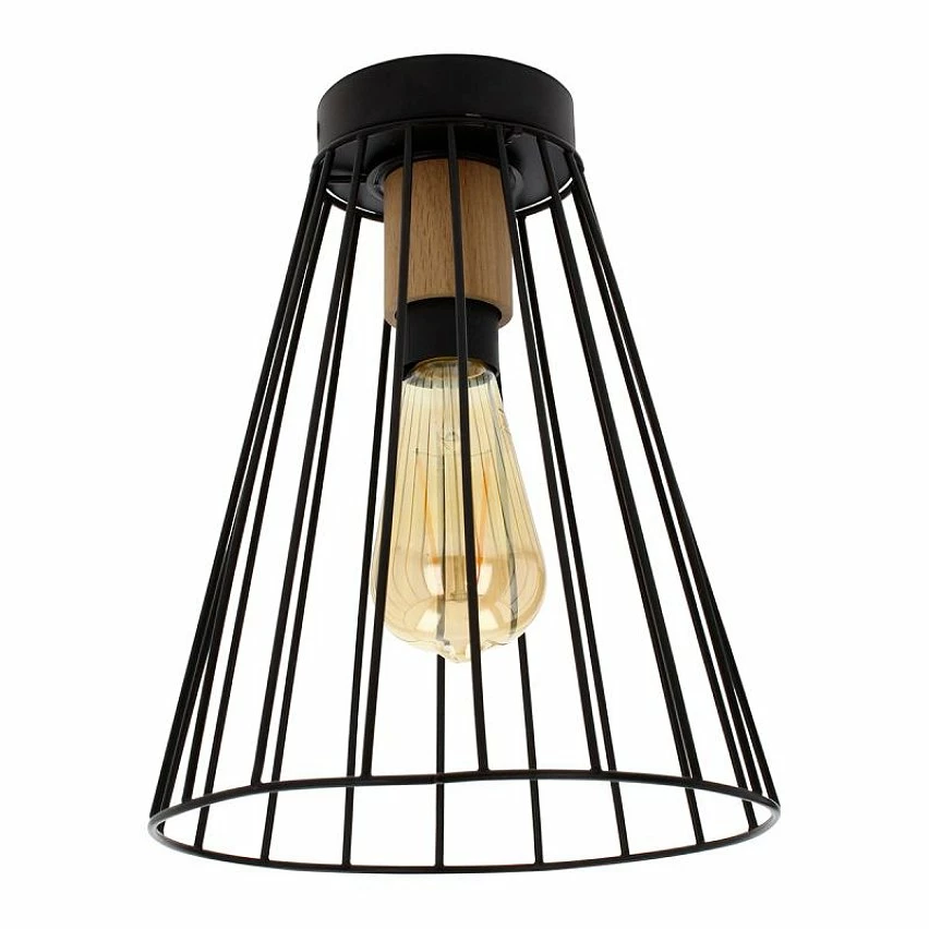 Nouveau 😀 Paris prix Plafonnier Design "Gunnar" 28cm Noir 🎁