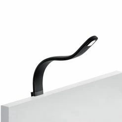 Promo 😍 Paris prix Lampe à LED avec Bras Réglable "Silka" Noir 🔔
