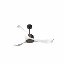 Tout neuf ⌛ Klassfan Ventilateur de plafond Réversible Thermostat Wifi Moteur à courant continu Toits en pente Télécommande Scénarios Adaptateur 2/3 Lames 🔥