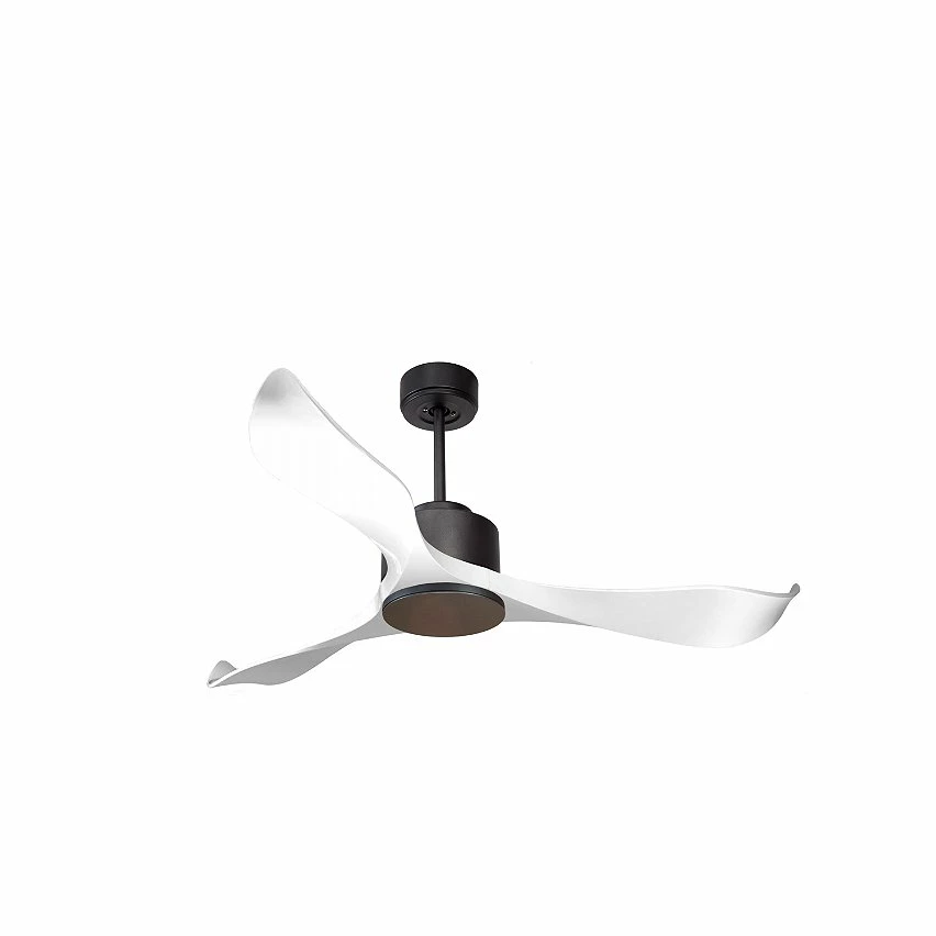 Tout neuf ⌛ Klassfan Ventilateur de plafond Réversible Thermostat Wifi Moteur à courant continu Toits en pente Télécommande Scénarios Adaptateur 2/3 Lames 🔥