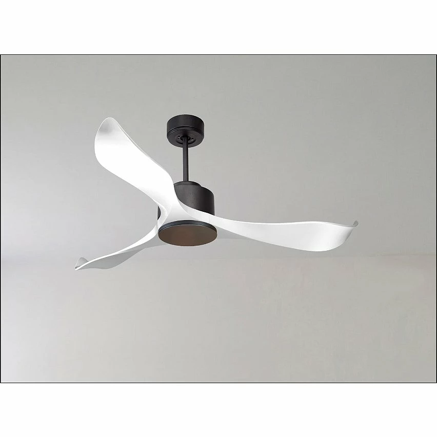 Tout neuf ⌛ Klassfan Ventilateur de plafond Réversible Thermostat Wifi Moteur à courant continu Toits en pente Télécommande Scénarios Adaptateur 2/3 Lames 🔥 – Image 5