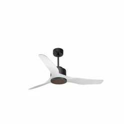 Le moins cher đ Klassfan Ventilateur de plafond RĂ©versible Thermostat Wifi Moteur Ă courant continu Toits en pente TĂ©lĂ©commande ScĂ©narios Adaptateur 2/3 Lames đ„°