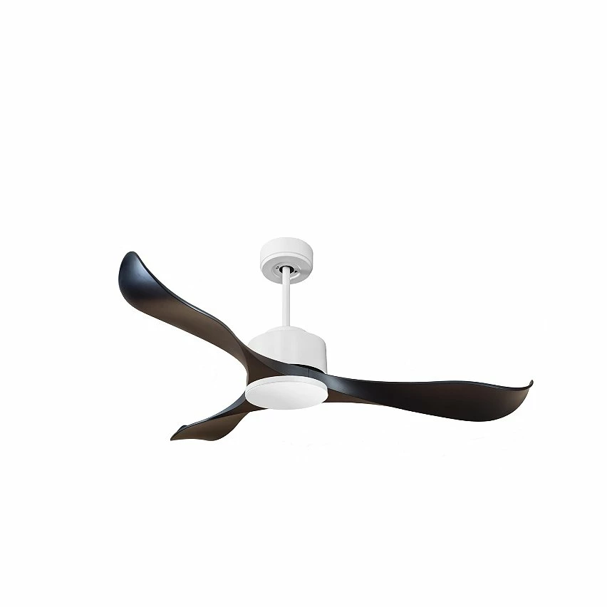 De gros đ„ Klassfan Ventilateur de plafond RĂ©versible Thermostat Wifi Moteur Ă courant continu Toits en pente TĂ©lĂ©commande ScĂ©narios Adaptateur 2/3 Lames đ