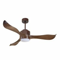 Offres ✨ Klassfan Ventilateur de plafond Contrôle Réversible Lumière Thermostat Dimmable Wifi Moteur à courant continu Toits en pente Télécommande Scéna ✨