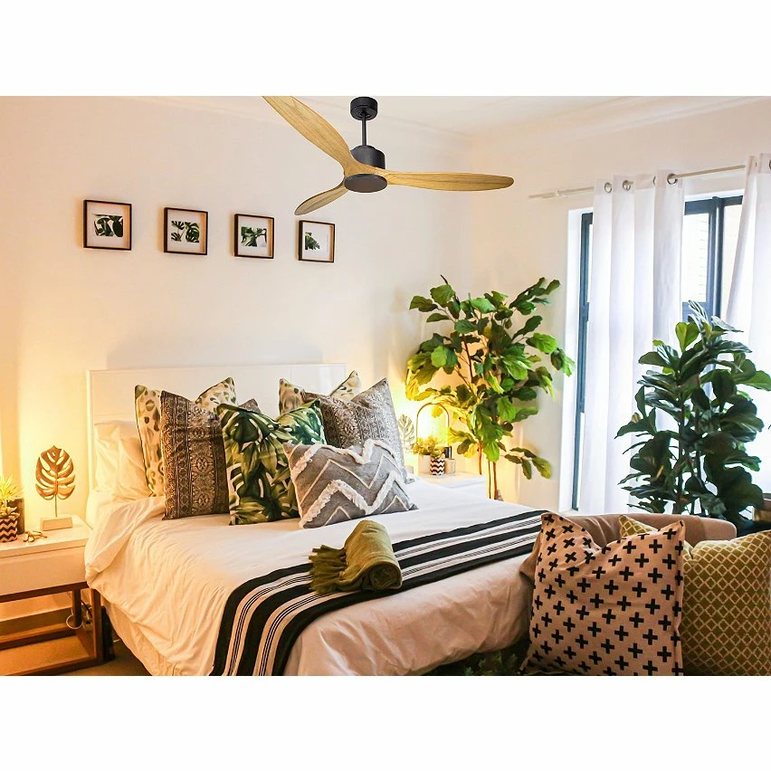 Bon marchĂ© đ Klassfan Ventilateur de plafond RĂ©versible Thermostat Wifi Moteur Ă courant continu Toits en pente TĂ©lĂ©commande ScĂ©narios Hypersilence MĂ©moire đ â Image 5