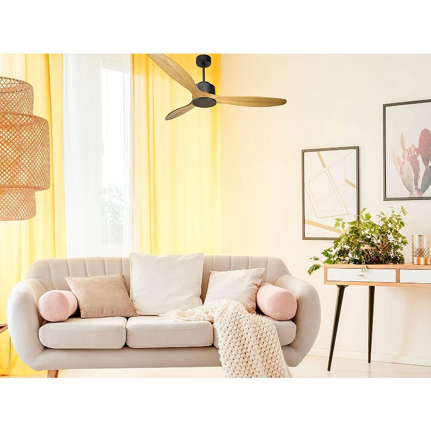 Bon marchĂ© đ Klassfan Ventilateur de plafond RĂ©versible Thermostat Wifi Moteur Ă courant continu Toits en pente TĂ©lĂ©commande ScĂ©narios Hypersilence MĂ©moire đ â Image 7