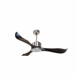 Vente flash 😍 Klassfan Ventilateur de plafond Réversible Thermostat Wifi Moteur à courant continu Toits en pente Télécommande Scénarios Adaptateur 2/3 Lames 💯