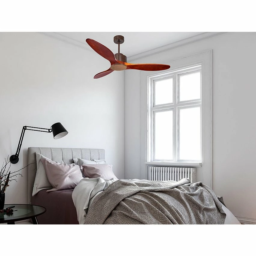 Acheter đ Klassfan Ventilateur de plafond RĂ©versible Thermostat Wifi Moteur Ă courant continu Toits en pente TĂ©lĂ©commande ScĂ©narios Hypersilence MĂ©moire đ â Image 5