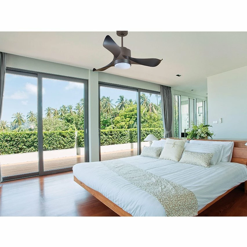 Remise 😍 Klassfan Ventilateur de plafond Réversible Lumière Thermostat Dimmable Wifi Moteur à courant continu Toits en pente Télécommande Scénarios Lumi 🔔 – Image 4