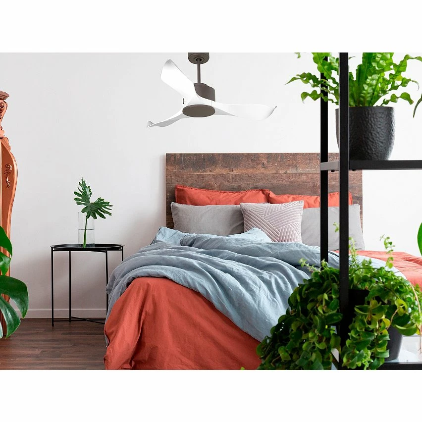 Bon marchĂ© đ Klassfan Ventilateur de plafond RĂ©versible Thermostat Wifi Moteur Ă courant continu Toits en pente TĂ©lĂ©commande ScĂ©narios Adaptateur 2/3 Lames â€ïž â Image 5