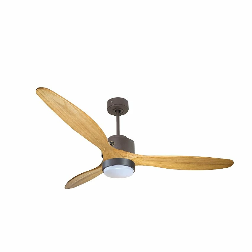 Tout neuf ⭐ Klassfan Ventilateur de plafond Réversible Lumière Thermostat Dimmable Wifi Moteur à courant continu Toits en pente Télécommande Scénarios Lumi 👍
