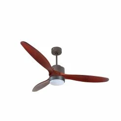 De gros đ Klassfan Ventilateur de plafond RĂ©versible LumiĂšre Thermostat Dimmable Wifi Moteur Ă courant continu Toits en pente TĂ©lĂ©commande ScĂ©narios Lumi đ