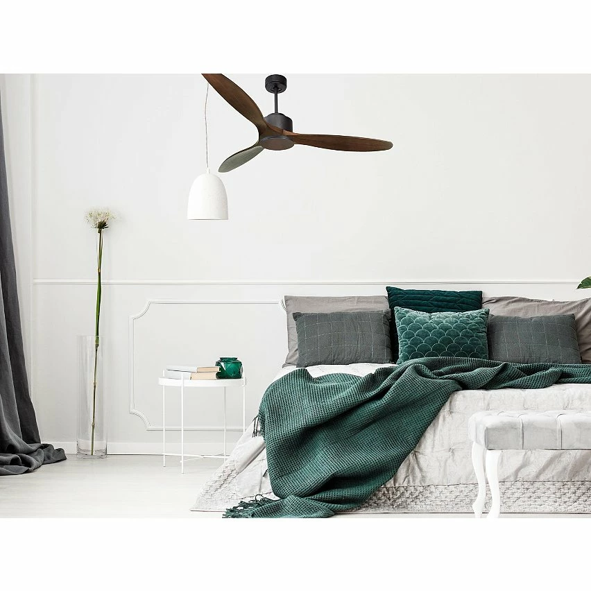 Sortie đ Klassfan Ventilateur de plafond RĂ©versible Thermostat Wifi Moteur Ă courant continu Toits en pente TĂ©lĂ©commande ScĂ©narios Hypersilence MĂ©moire đ â Image 3